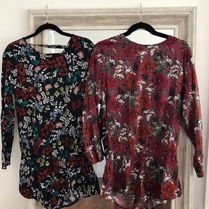 Navy Beach Riot Floral Romper